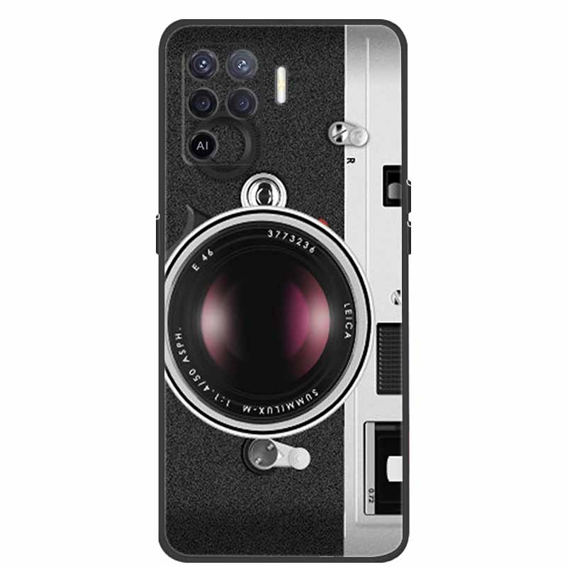 For Coque OPPO Reno5 Lite Case Shockproof Soft silicone TPU Back Cover For Oppo Reno 5Z 5 Lite Phone Case 5Lite CPH2205 Fundas
