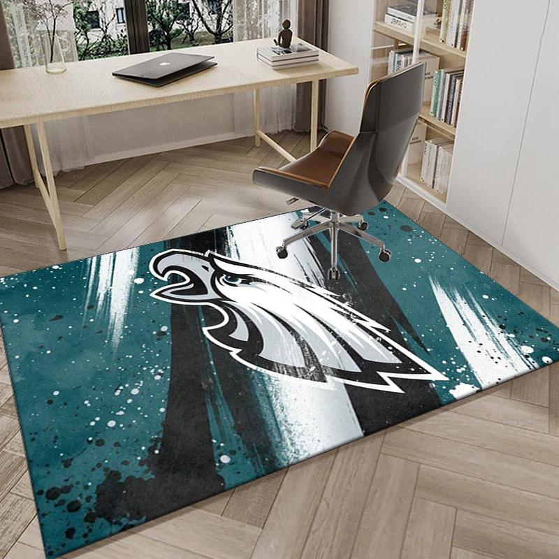Eagle Power Philadelphia Area Rug for Office, Chair Rug, Decorative Carpet Livingroom Mat, Large Size Fan gifts Christmas gifts