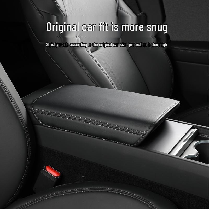 Tesla Model 3/Y Suede Armrest Protective Cover