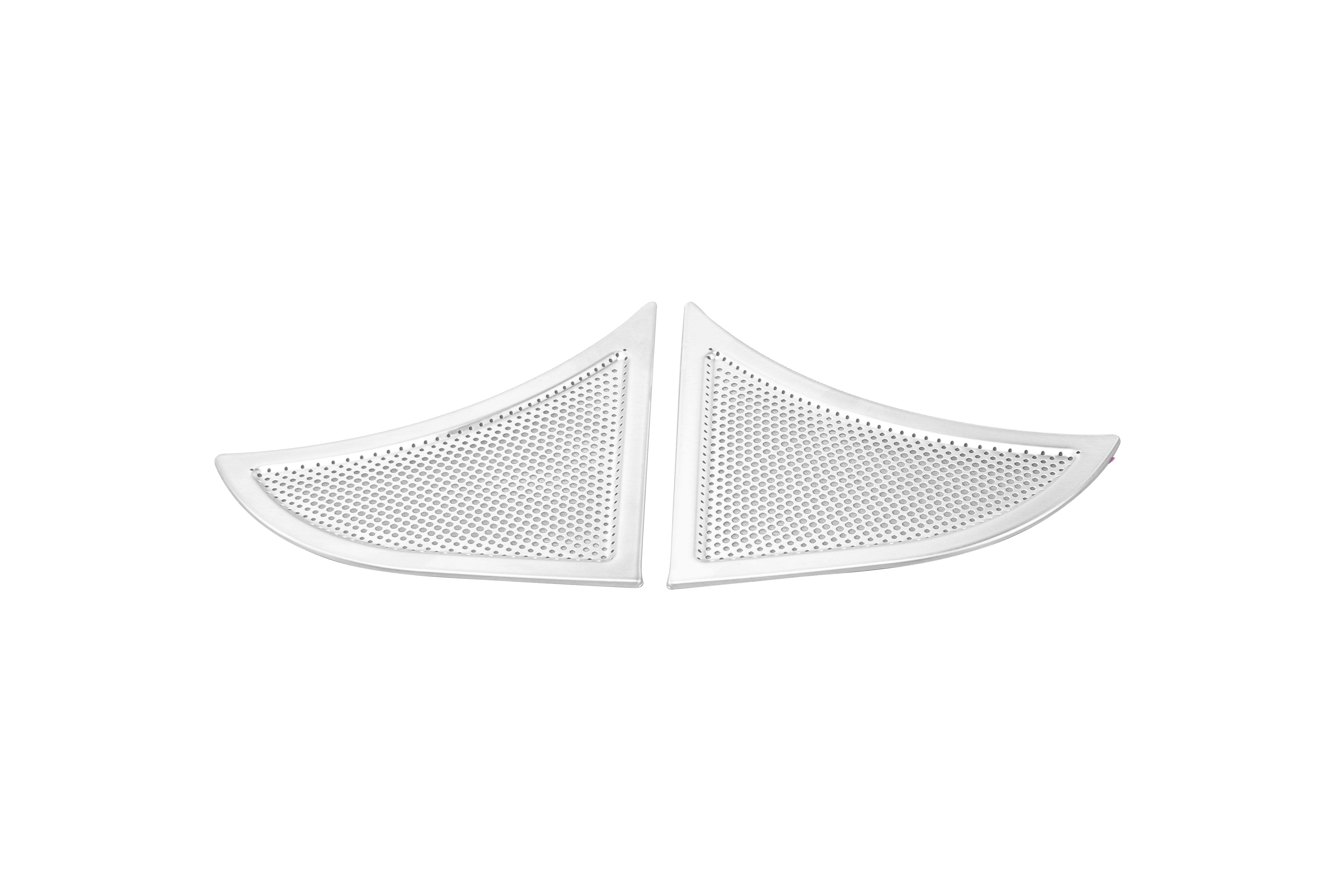 

Car Front Bumper Dust Cover Decoration Anti-Dust Guard Trim Sticker for Jeep Wrangler JL Gladiator JT 2025+ Exterior Accessories срібний