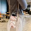 Wave Pattern Crossbody Lanyard Case For Samsung Galaxy Z Flip 7 6 5 4 5G Soft Folding Phone Cover For Galaxy Z Flip7 Flip5 Flip3