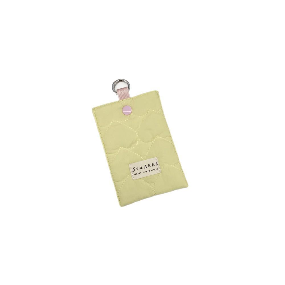 Quilted Love Card Bag Female Small Large Capacity Card Bag Student Card Holder Wallet Bank Card ID Bag