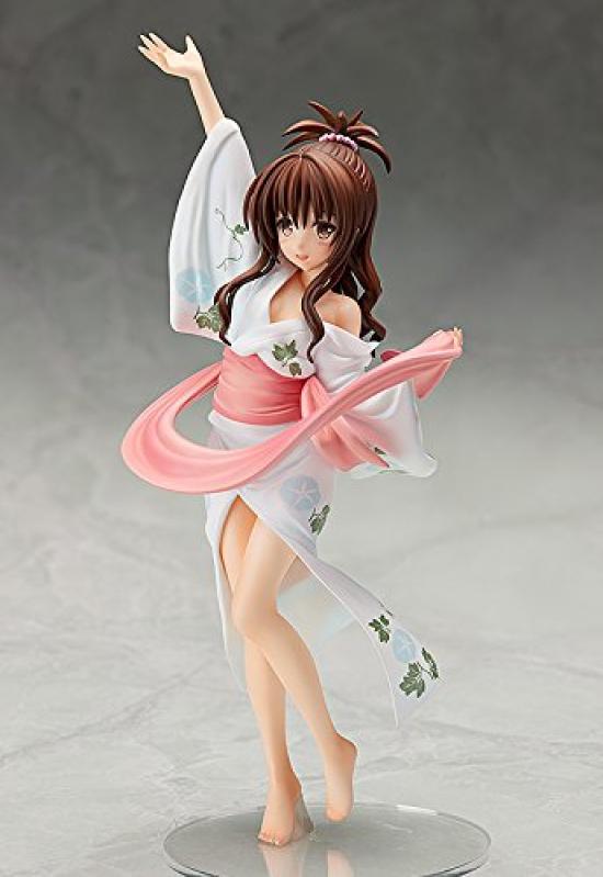 To Darkness Yuuki Mikan Yukata Scale PVC Painted Complete Figure Love-Ru Ver. 1/8