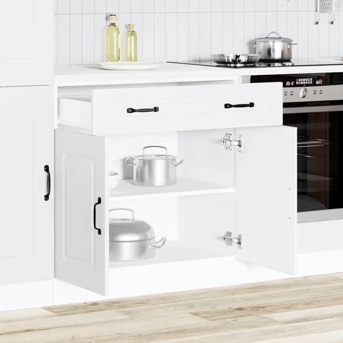 VidaXL Armoire de cuisine Kalmar blanc bois d'ingénierie 853497