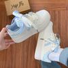 Korean Version of Versatile High-value Platform White Shoes 2025 Autumn New Ins Trendy Casual Retro Student Skateboard Shoes