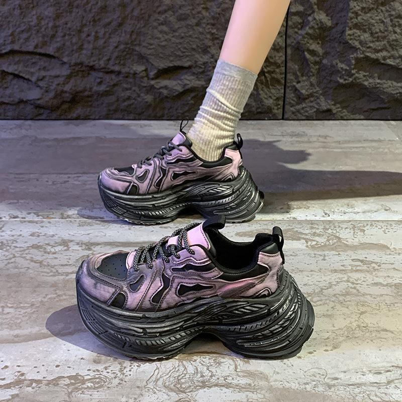 

Platform dad shoes women 2025 autumn new Internet celebrity explosion versatile small ins trendy super fire casual sports shoes 35