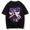 2026 New Demon Slayer Blade Tshirt for Unisex and Women Anime Pillar Jigu Peripheral Clothes Short Sleeves Summer
