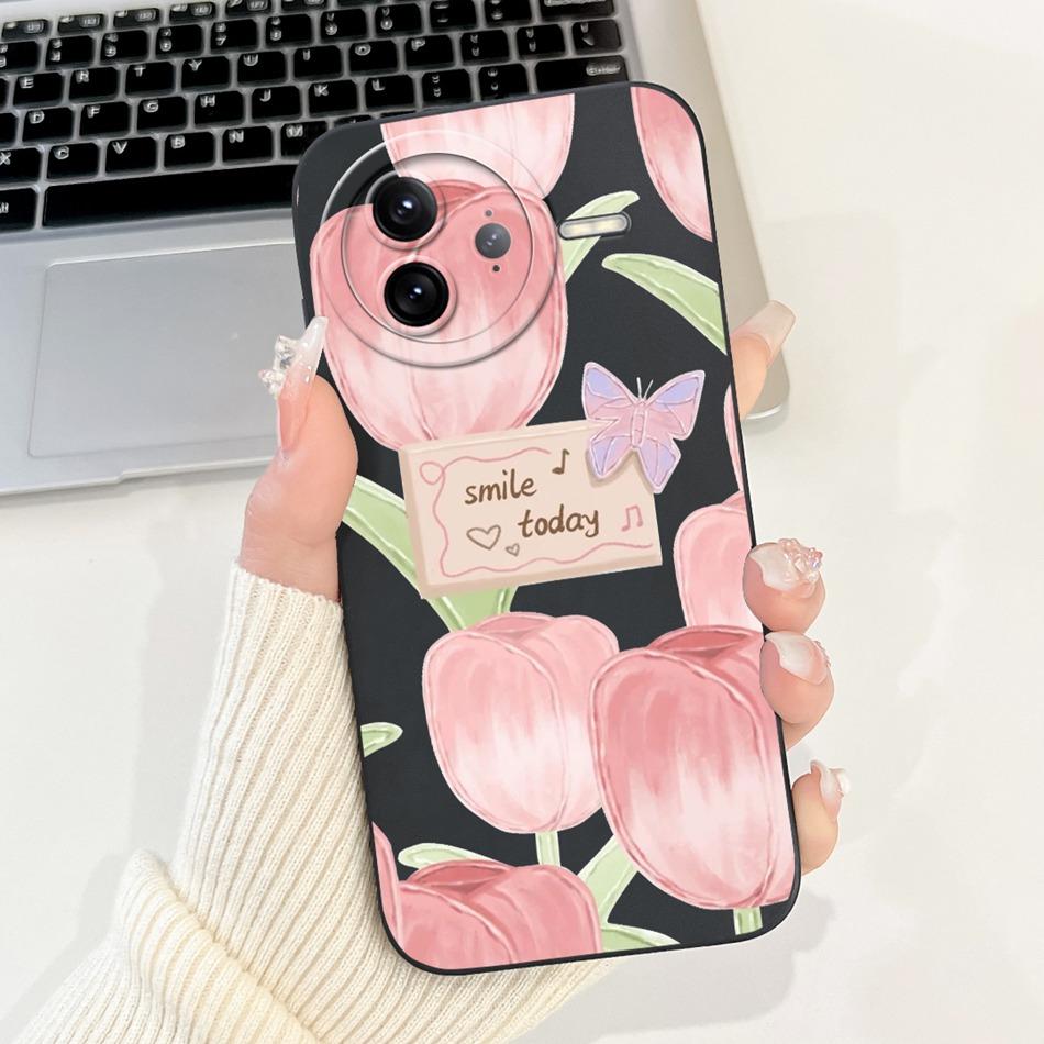 For Xiaomi Poco F7 Ultra / Poco F7 Pro Elegant Butterfly Floral Phone Case For Poco F7ultra F7Pro Soft Silicone Shockproof Cases