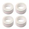 4pcs Diagonal Seam Tapes Sewing Basting Tape for Sewing Straight Diagonal Seams Instruction Tool To Mark 1/4Inch Machine