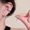 Butterfly Starry Zirconia Ear Clip: Elegant, Luxe, Versatile Earring for Women (No Piercing Needed)