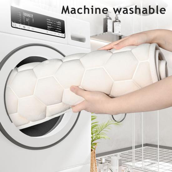 Memory Foam Bath Mat Absorbent Bathroom Rug Honeycomb Quick Drying Anti Slip Bath Rug