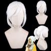 Sky Light Awaits Parrucca Personaggio Anime Cartone Animato Cosplay Lolita Capelli Bianchi Figli della Luce Daleth Costume di Halloween