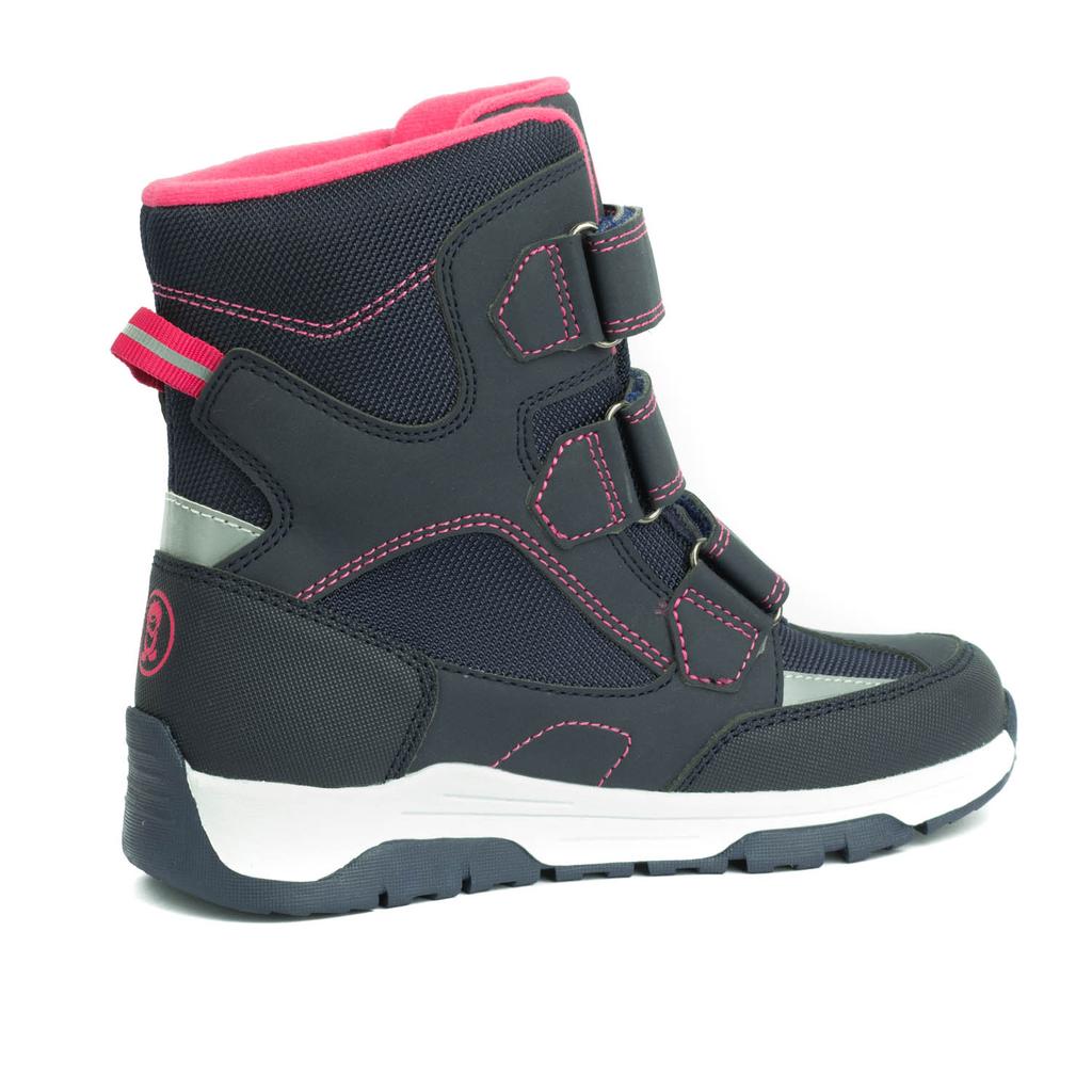 High Winter Boots for Children Trollkids Kids Lofoten Winter Boots Waterproof Grey (159-114)