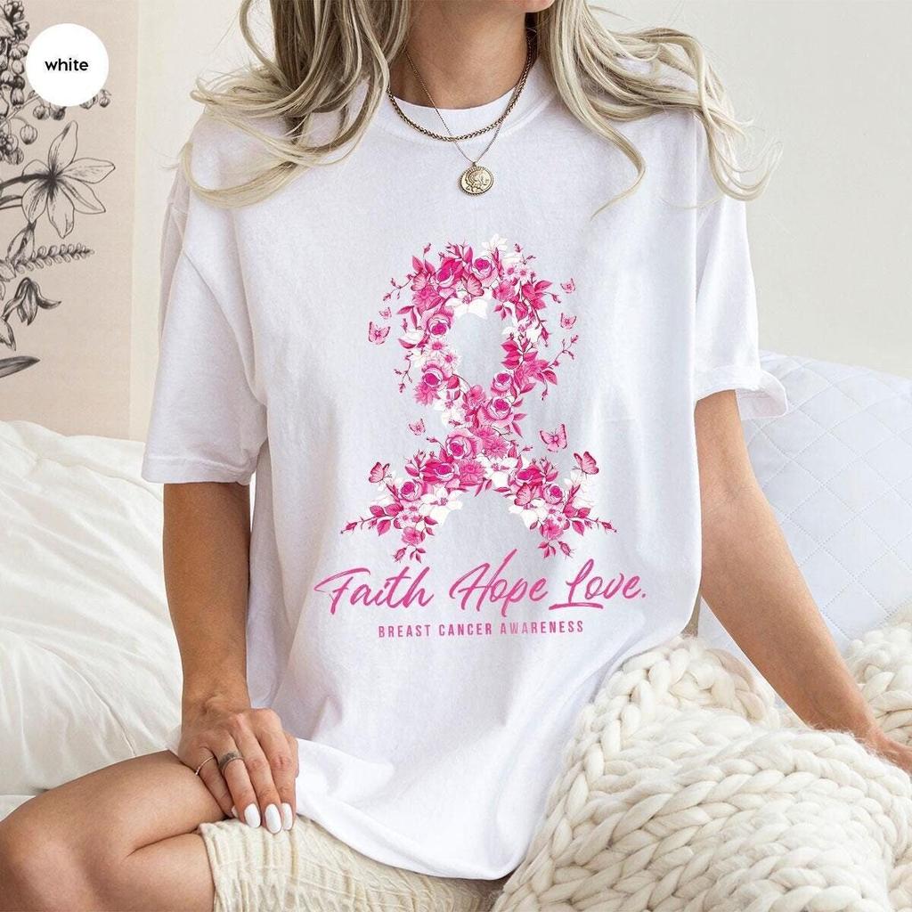 Breast Cancer Shirt, Cancer T-Shirt, Stronger Than Cancer, Cancer Warrior T-Shirt, Cancer Survivor T-Shirt, Cancer Tee, Cancer Awareness Tee