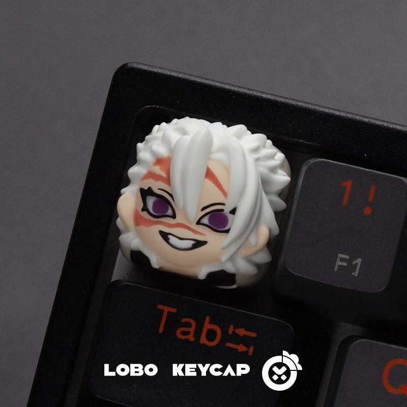 Anime Demon Slayer Kamado Nezuko Kamado Tanjiro Character Series Personalized Keyboard Keycap Esc Periphery Collectble Fun Gifts