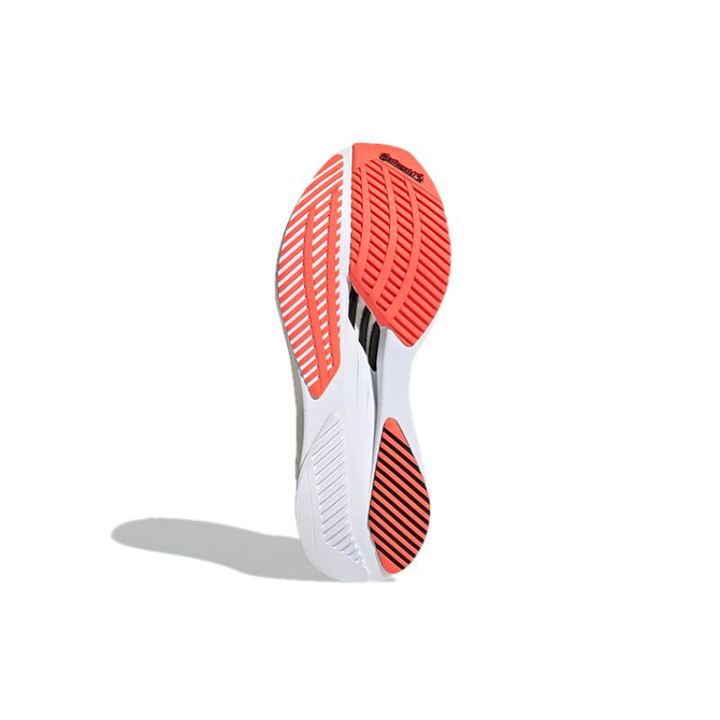 Adidas Adizero Boston 10 White Black Solar Red Women's Sneakers FY4080