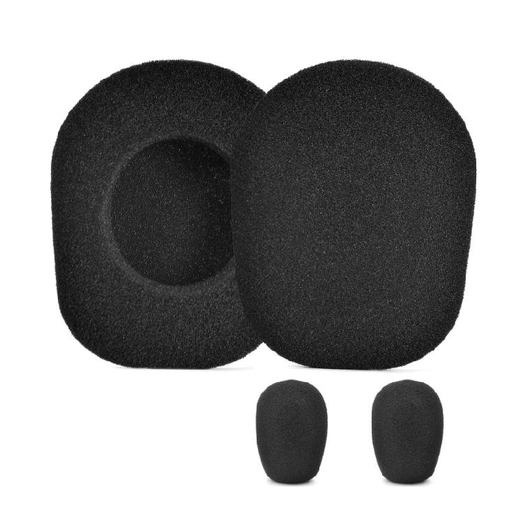 

High Elasticity Earpads for 3450XT B350XT Headsets Earcups Mic Windshield Protecting Against Noise Interferences