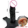 Men Strap On Dildo Panties Wearable Hollow Penis Lengthen Sleeve Strapon Dildo Pants Harness Belt for Man Sex Toys For Woman Gay