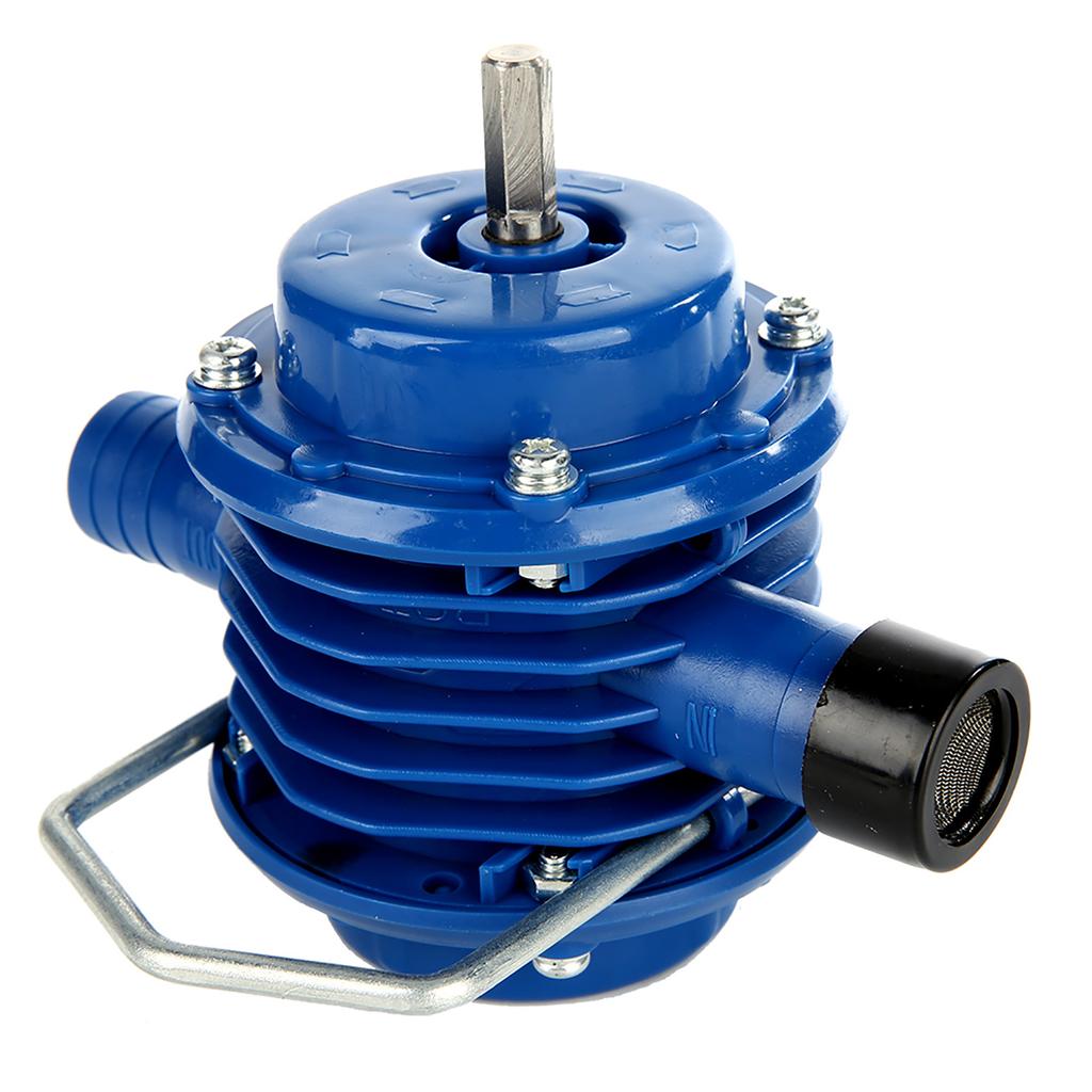 Mini Self Priming Engineering Plastics Hand Electric Drill Water Pump Home Garden