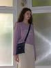 Maison Creme Petit Collage Bag_Corduroy Navy