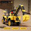 Children's Electric Excavator Ride-On: Remote Control Digger Toy for Boys and Girls