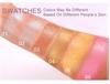 Rose Diamond Highlighter Blush & Contour Palette: 3D Pearlescent Face & Eye Brightener