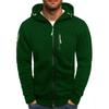 Plus Size Men's Zip Arm Hoodie: Autumn/Winter Sports Casual Sweatshirt Jacket