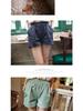 Women's High Waist Cotton Casual Korean Style Wide Leg Shorts - Trendy Summer Sports Hot Pants