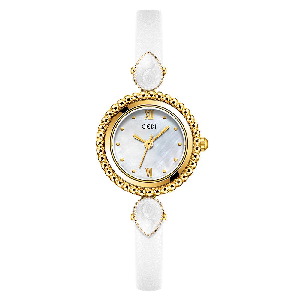 Bohemian Women'S Watch, Niche High-End Fritillary Disc, Small And Exquisite Temperament, Belt Quartz Watch