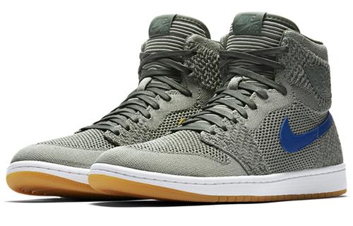 Air Jordan 1 Retro High Flyknit GS Clay Green GS 919702-333