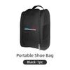 BAGH3 2026 Car Sticker Car Logo Sneaker Storage Bag Travel Outing Shoe Storage Tools Cars Accessories For BMW E46 E90 E60 F20 F10 F30