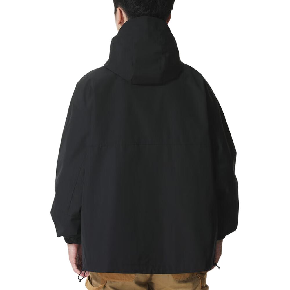 New Balance Jackets Men's Black Hooded Moderate Other AMJ53304-BK