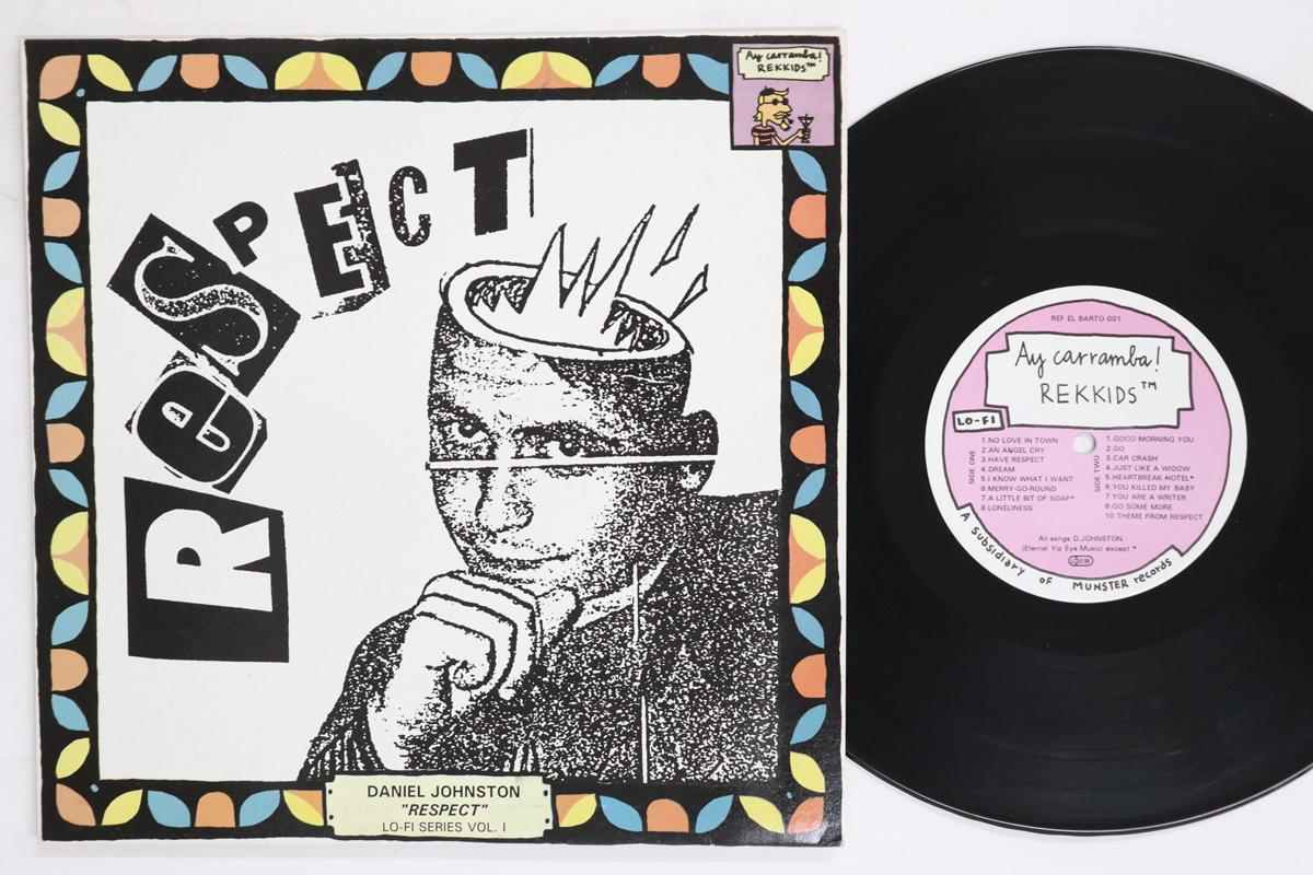 

10inch Record DANIEL JOHNSTON Respect ELBARTO001 AY CARRAMBA R 1993 Spain Rock Used