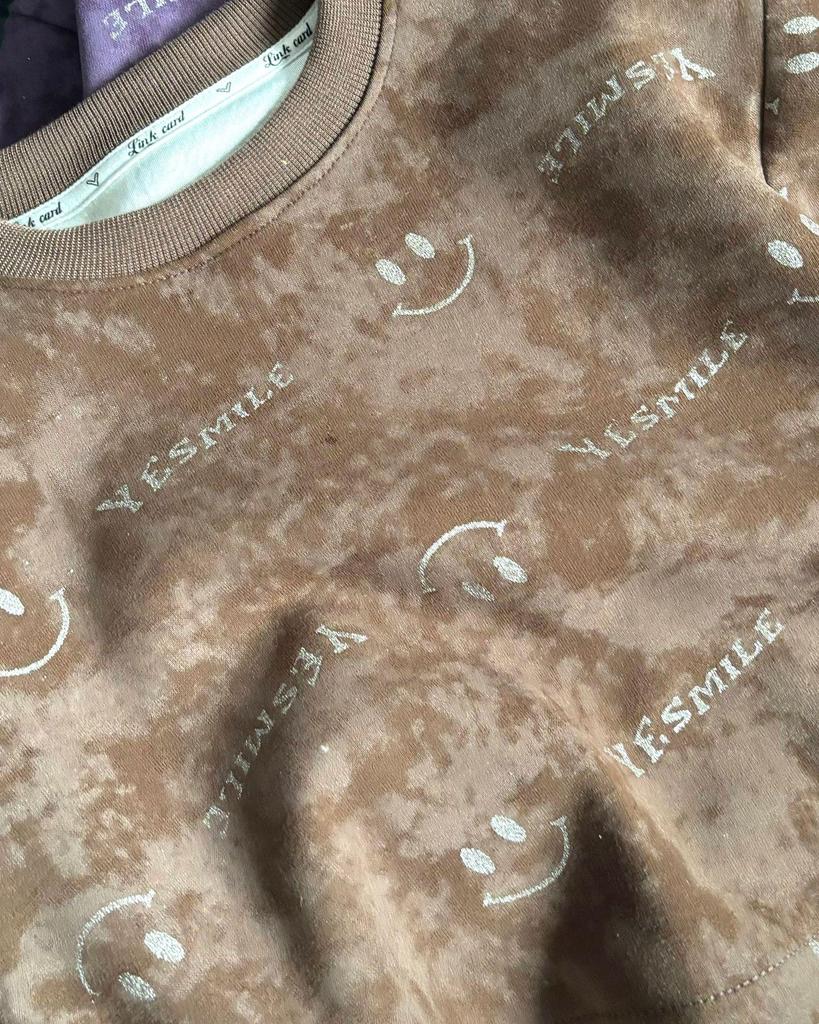 Trendy Autumn Long Sleeve Sweatshirt for Boys & Girls - Retro Street Style