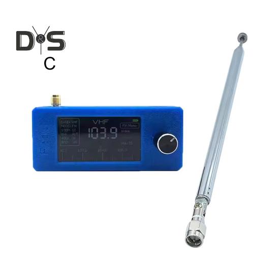 0,5–108 MHz tragbares Mini-Radio, wiederaufladbar, Taschenformat, 1,9-Zoll-IPS-Bildschirm, Allband-Radioempfänger, HF/SW/MW/VHF-Radio