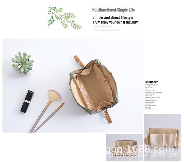 Lippenstift & Make-up Reise-Clutch im koreanischen Stil - Tragbare, einfache & exquisite Mini-Kosmetikaufbewahrungstasche