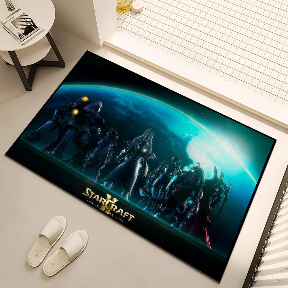 Game S-StarCraft small carpet Bedside Kitchen Bath Living Home House Bedroom Floor Mat Doormat  Rug Decoration