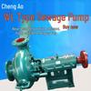 PW Horizontal Large Flow Sewage Pump - Self-Priming, Non-Clogging Cast Iron Design
