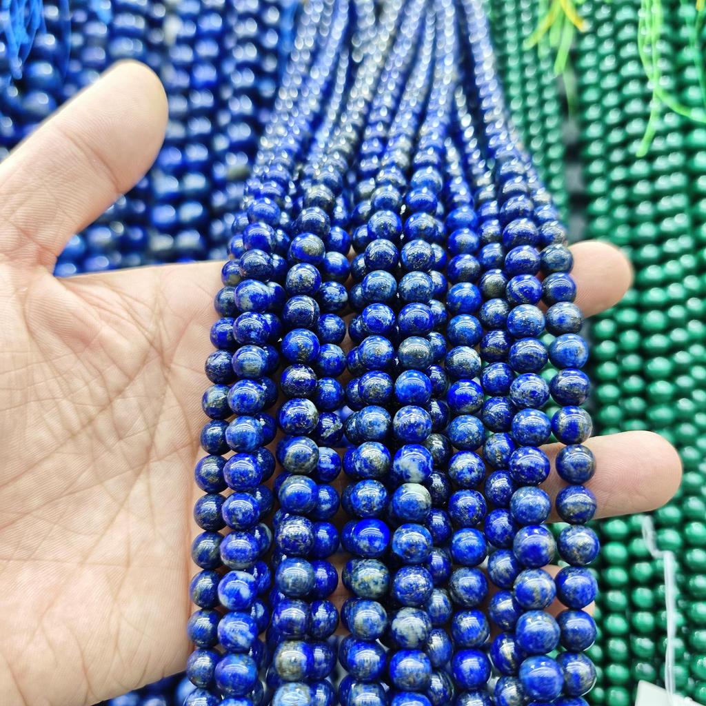 Blue Series Aquamarine & Blue Lace Agate Natural Stone Beads for DIY Jewelry