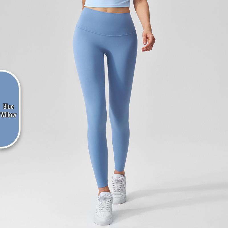 Lulu High Waist Butt Lifting Yoga Pants: Women s Stretchy, No-Line, Nude Feel Fitness Tights. Extra Large
