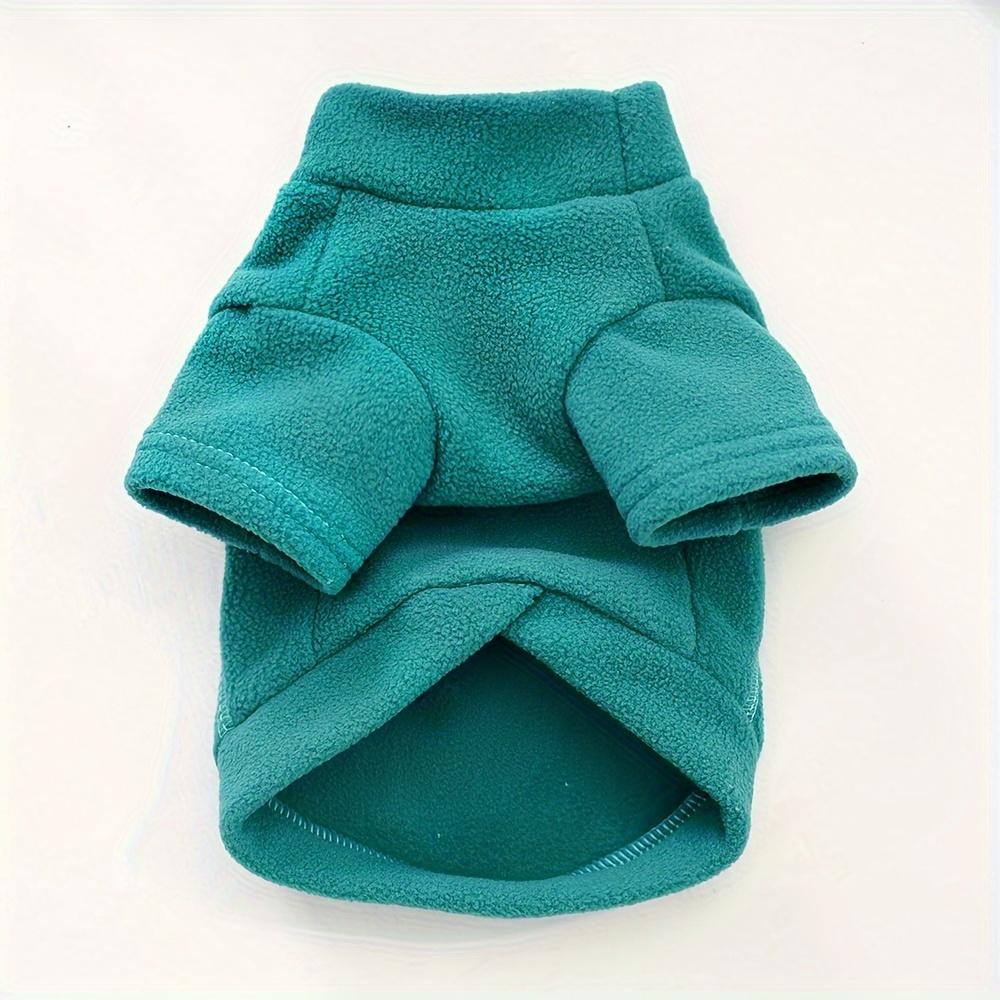 Leash-Ready, Chic & Cozy Pet Hoodie for Dogs and Cats Warm, Windproof Sweatshirt with Leash Attachment for Small Breeds
