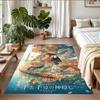 Crystal Velvet Rug Soft Non Slip Indoor Floor Mat Home DecorSpirited Away