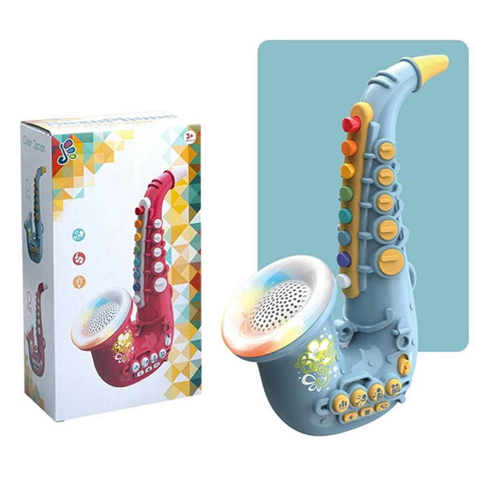 

Musical Instrument Kids Toy Saxophone for Preschool Toddlers Educational Learning Music Development Gift A