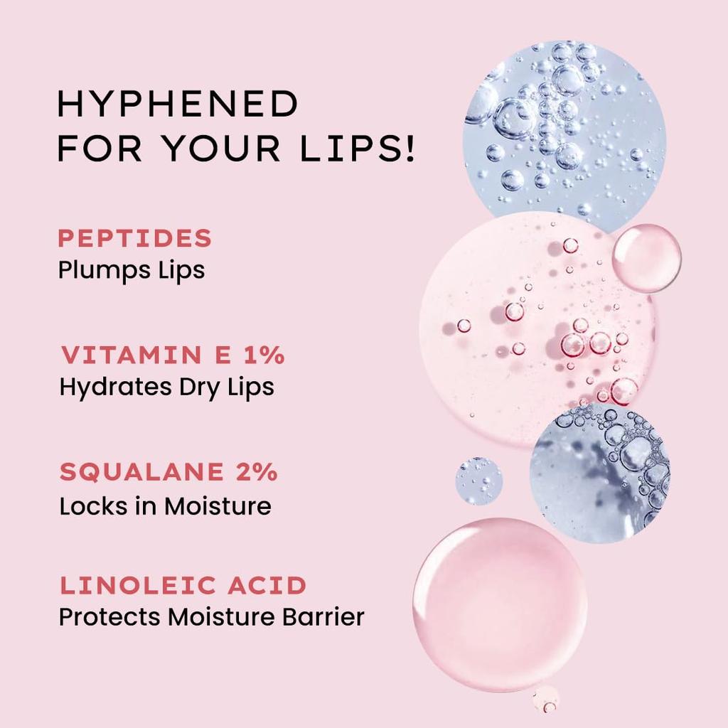 Lip Balm- Hazel | 1% Vitamin E, 2% Squalane & Peptides | Brightening Lip Balm for Dark Lips | 24h Moisturization & Hydration for Dry & Chapped Lips