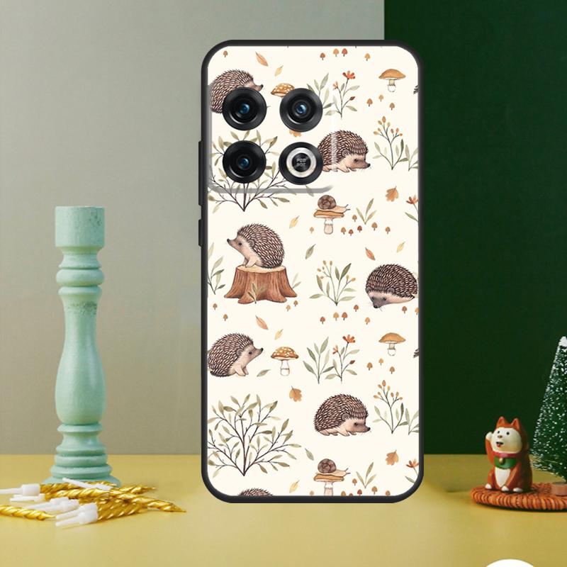 Hedgehog and Balloon Case For OnePlus Nord CE 4 2 3 Lite N20 N30 9 10 Pro 8T 9RT 10T 10R 12R 13R 11 12 13 Cover