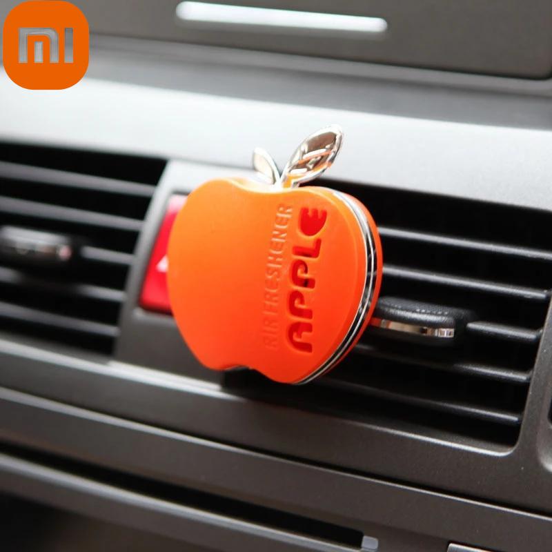 

Автомобильный парфюм Xiaomi, освежитель воздуха в форме яблока, оригинальный аромат, апельсин, лимон, яблоко, клубника, аромат лаванды, автомобильный