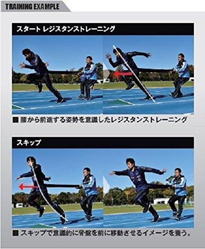 NISHI (Nishi Sports) Training Tube, Sprint Tube, NT7426, Black