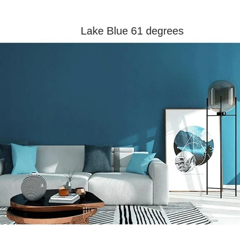 

Light Luxury Nordic Kaze Jun Plain Silk Wallpaper Simple Modern Grey Blue Coffee Pink Non-woven Wallpaper