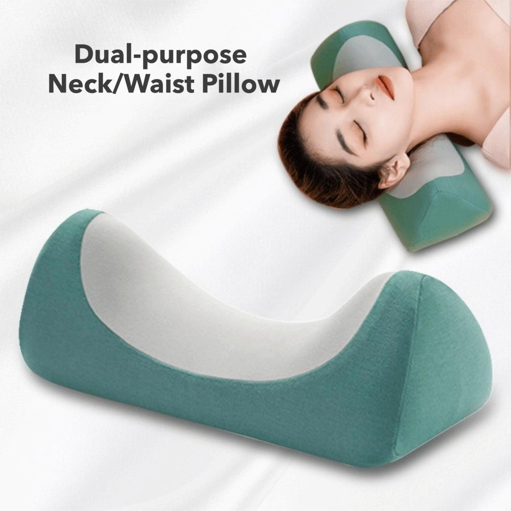 Memory Foam Neck Support Pillow Ergonomic Sleeping Pillow  For Neck, Back and Lumbar Support