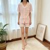 Women's Cloud Cotton Lace Pajama Cardigan Set - Spring & Autumn Collection